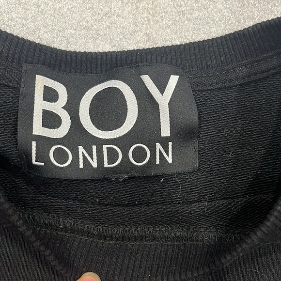 [S]Boy London graphic Black Sweatshirt Rare Print - Picture 3 of 7